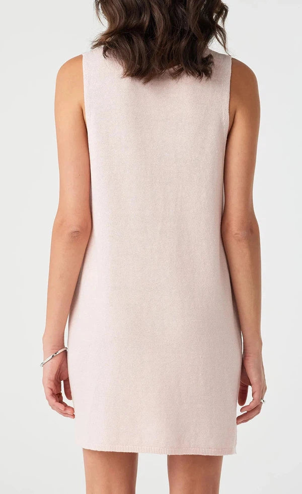 Poppy Mini Dress - Soft Pink