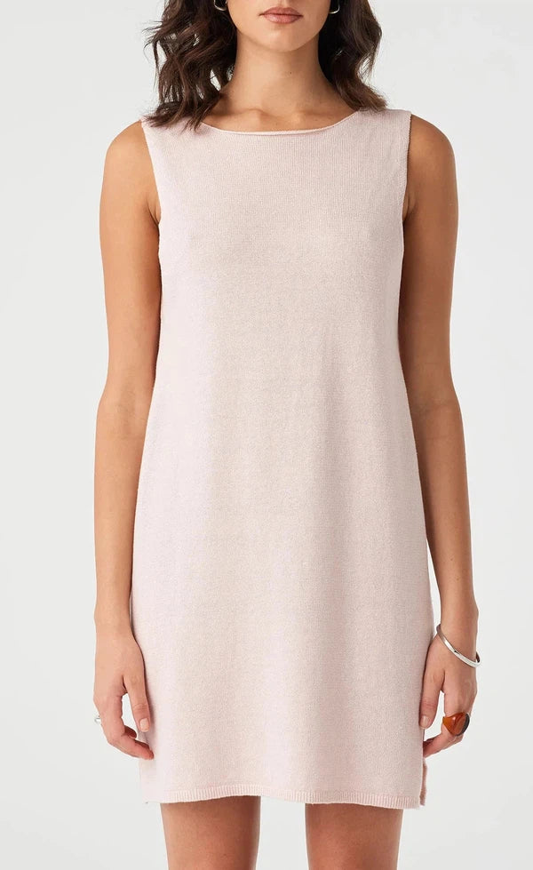 Poppy Mini Dress - Soft Pink