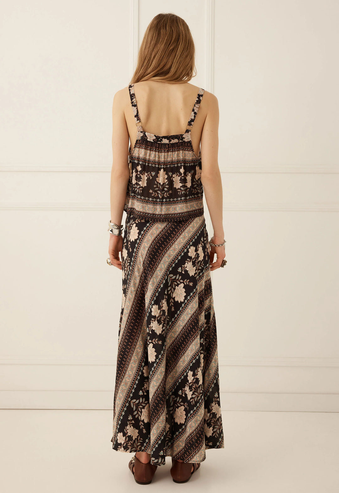 Petalwood Maxi Skirt