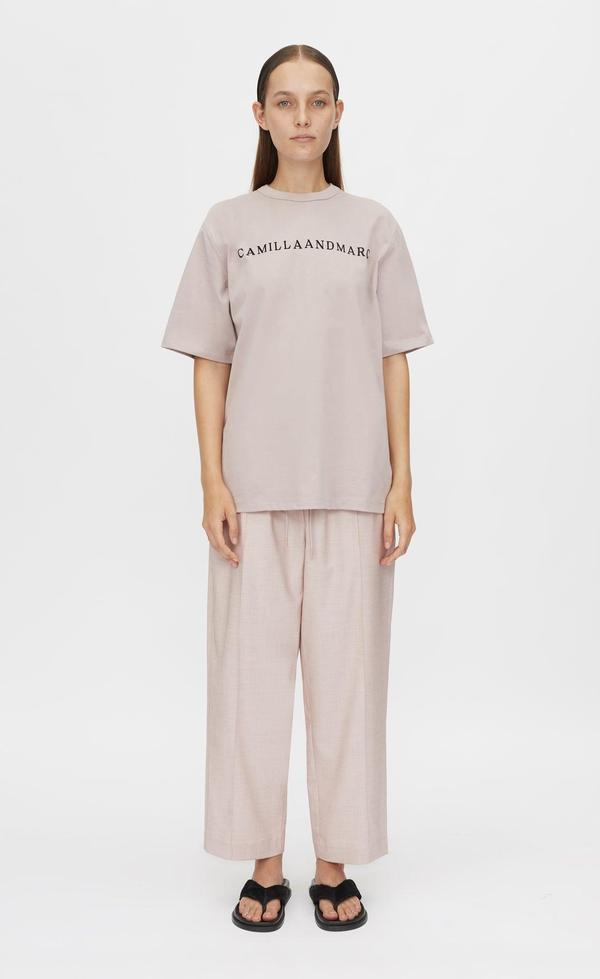 Capella Logo Tee - Ash Lilac