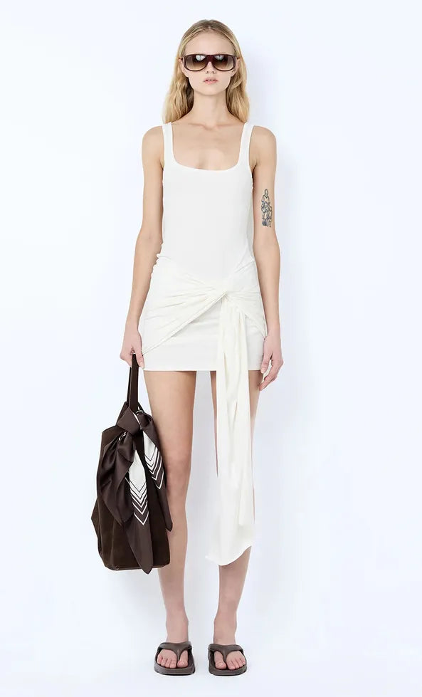 Lana Drape Mini Dress