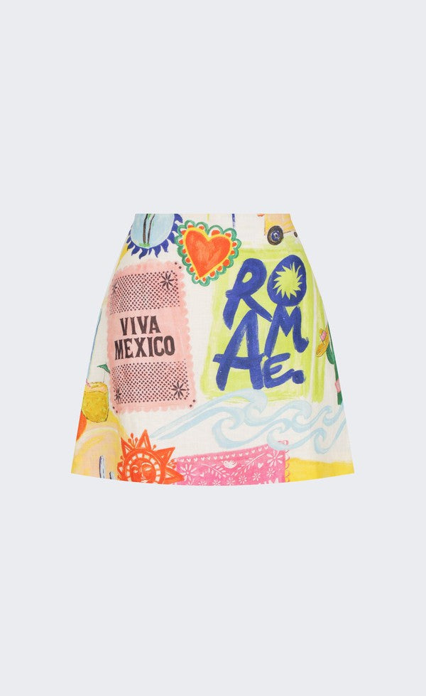 Marcy Mini Skirt - Hola Tulum