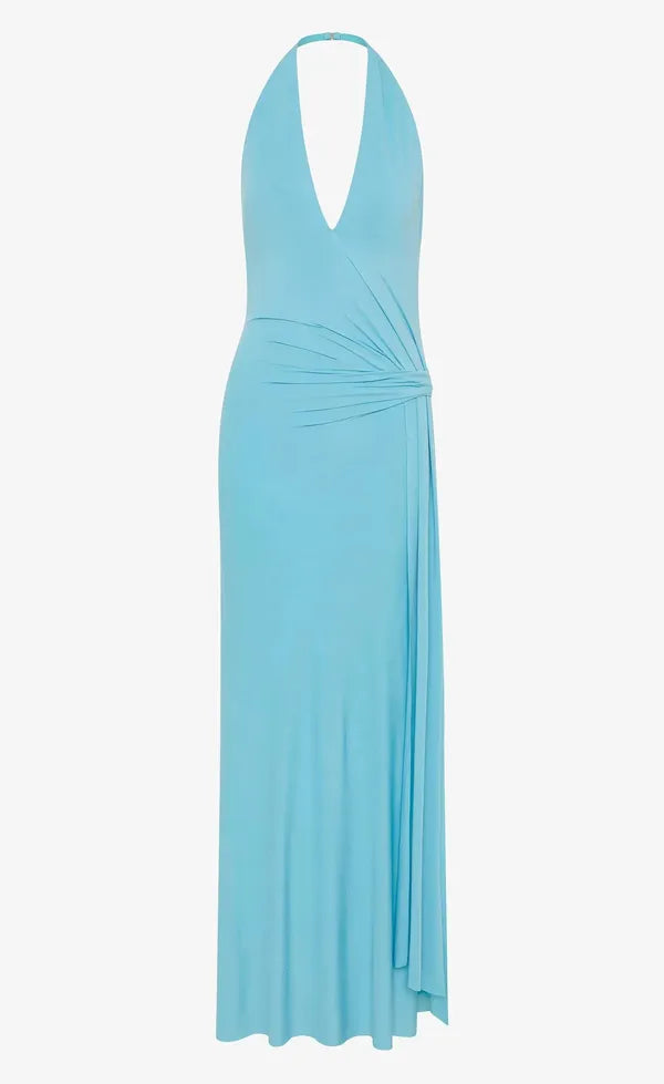 Remi Halter Dress - Marine Blue