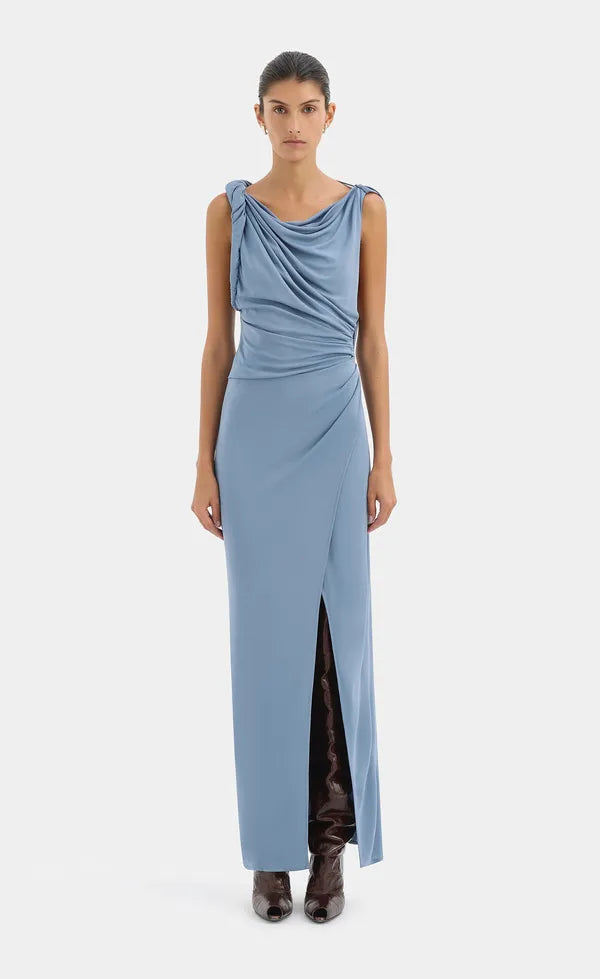 Olenna Twist Low Back Gown