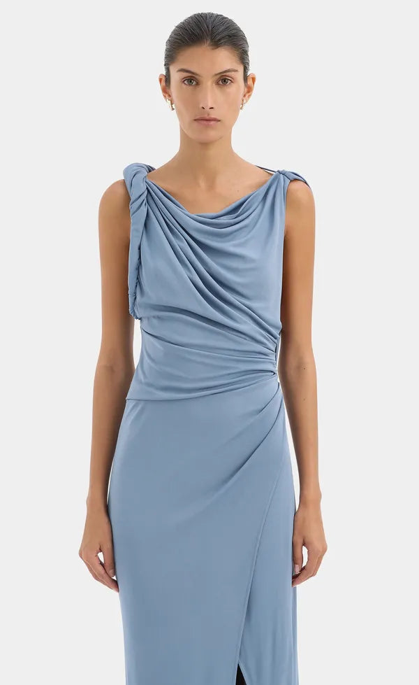 Olenna Twist Low Back Gown