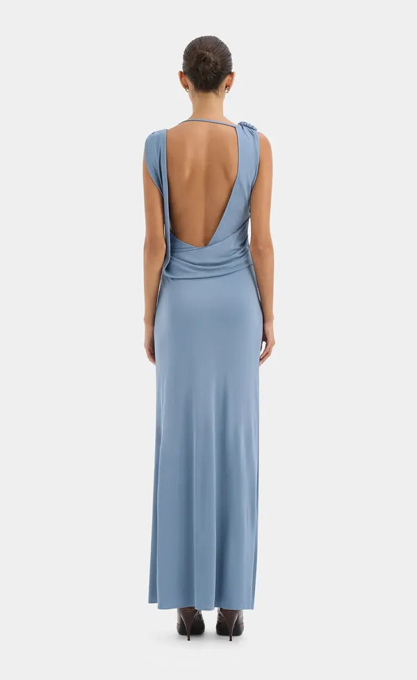 Olenna Twist Low Back Gown