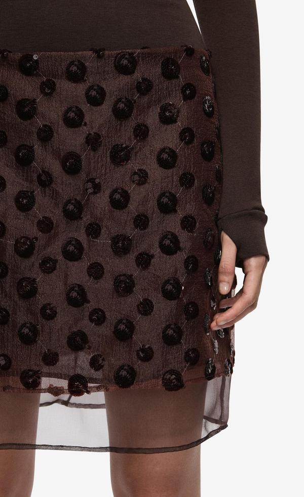Rhi Midi Skirt - Plum