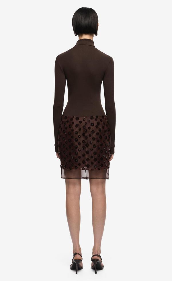 Rhi Midi Skirt - Plum