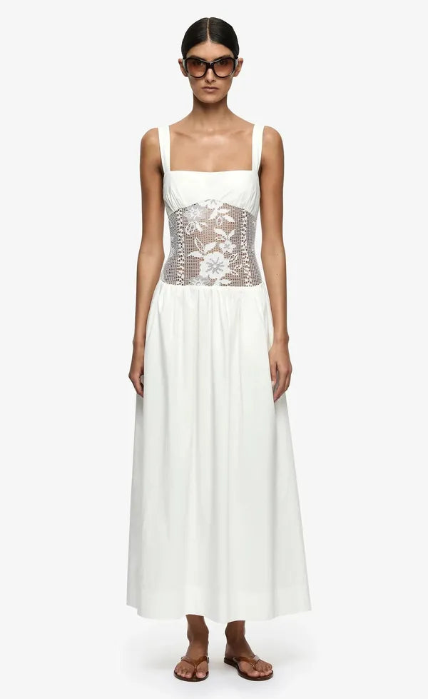 Sienna Maxi Dress - White