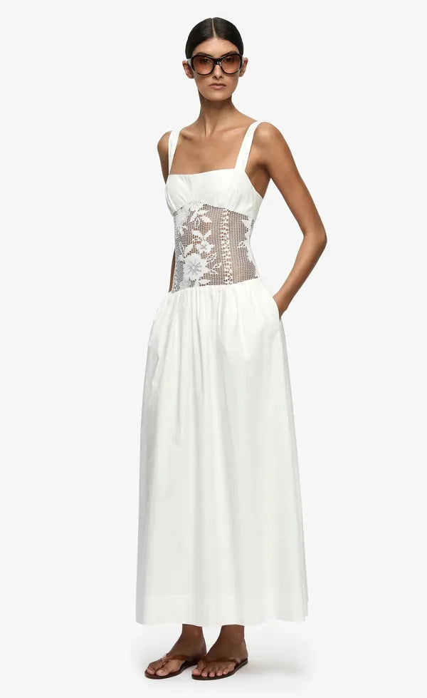 Sienna Maxi Dress - White