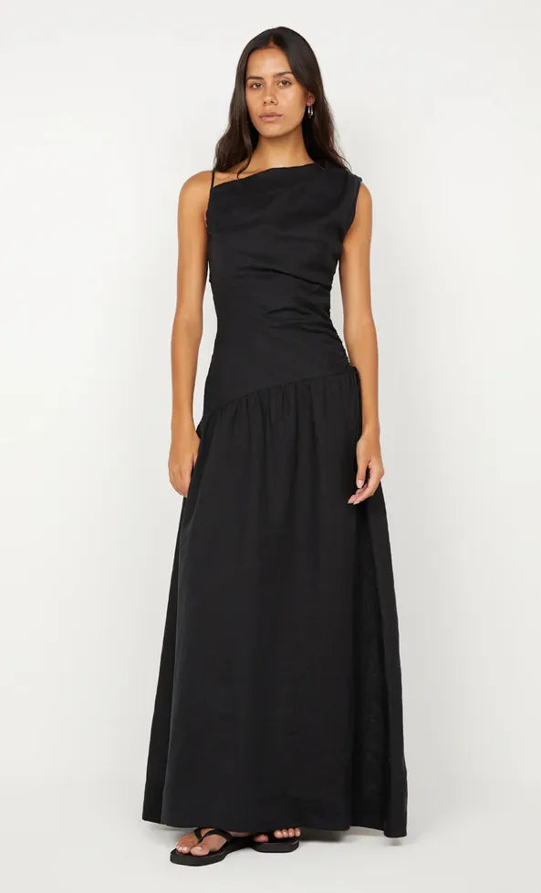 AUBREE MAXI DRESS- Black
