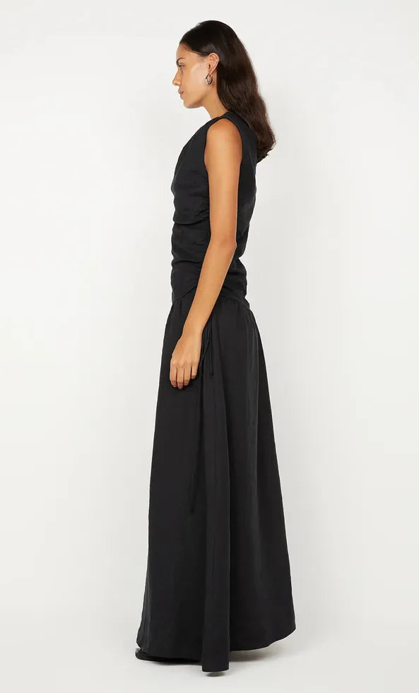 AUBREE MAXI DRESS- Black