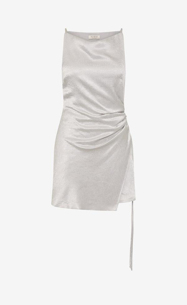Juna Mini Dress - Silver