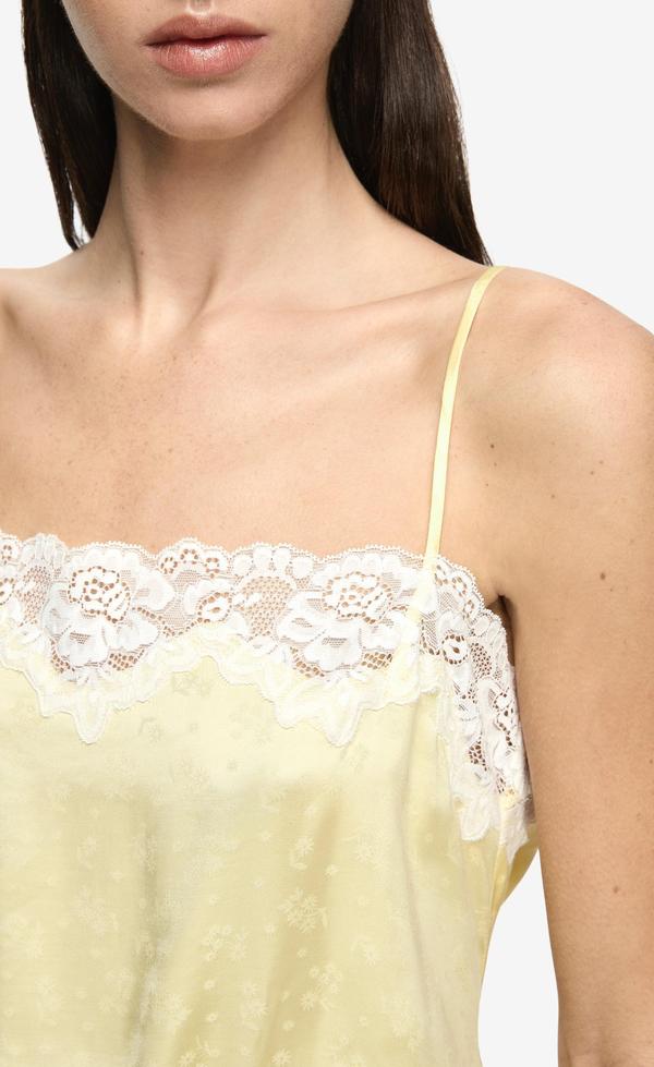 Zana Top - Lemon Cream/Ivory