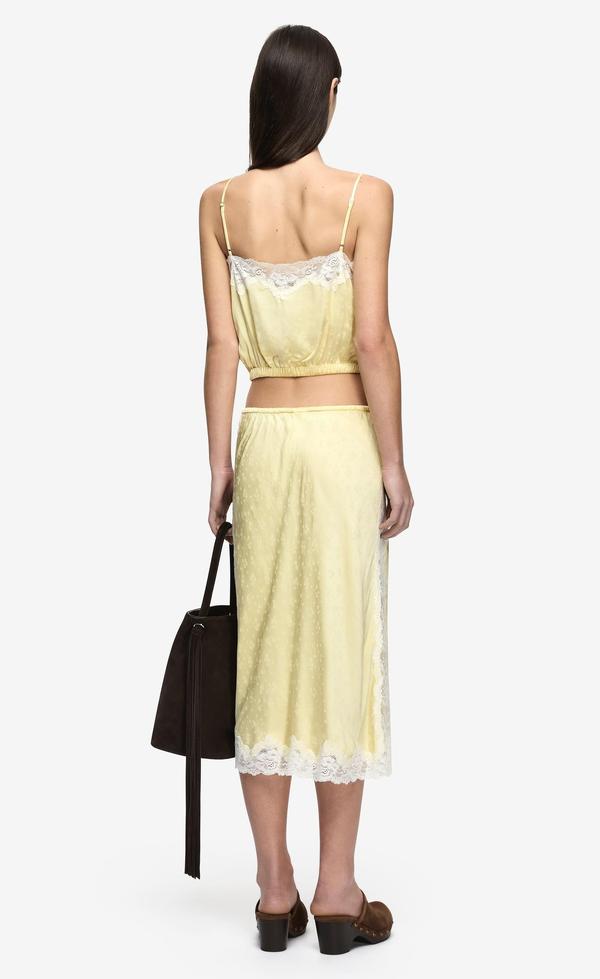 Zana Top - Lemon Cream/Ivory