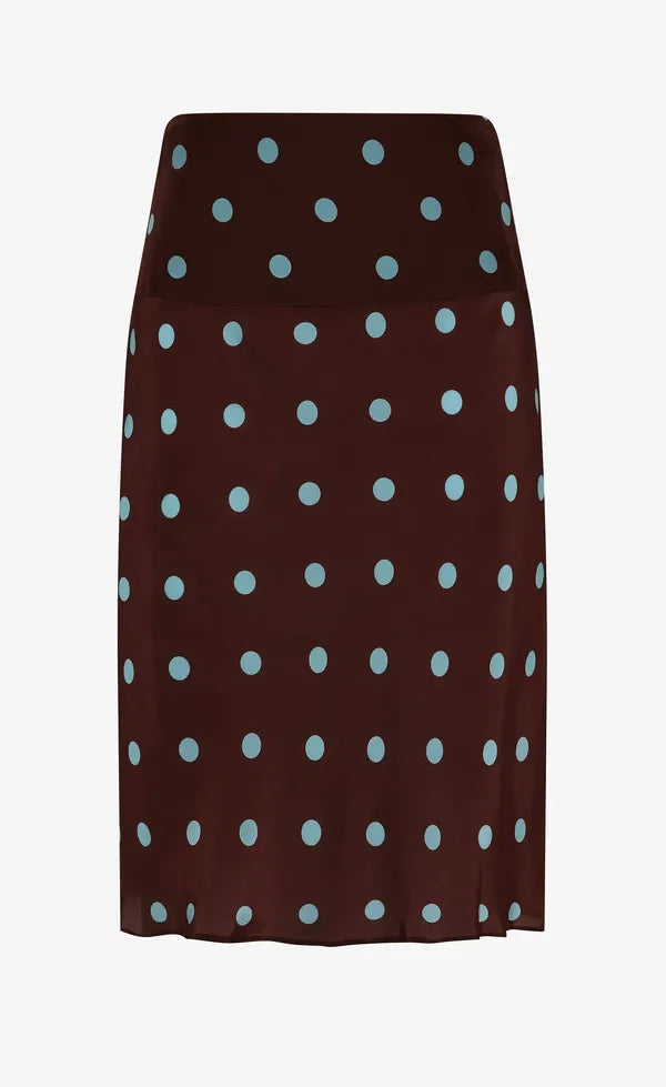 Mathilde Midi Skirt - Polka Dot