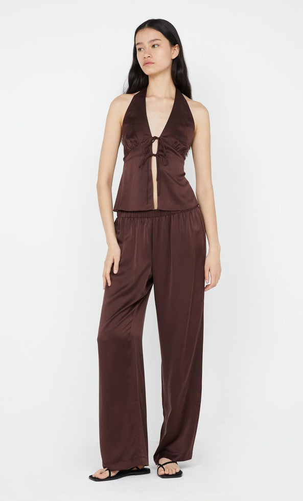 Kaia Pant - Choc Plum