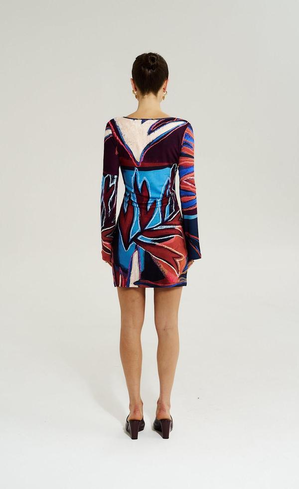 Amie Long Sleeve Mini Dress