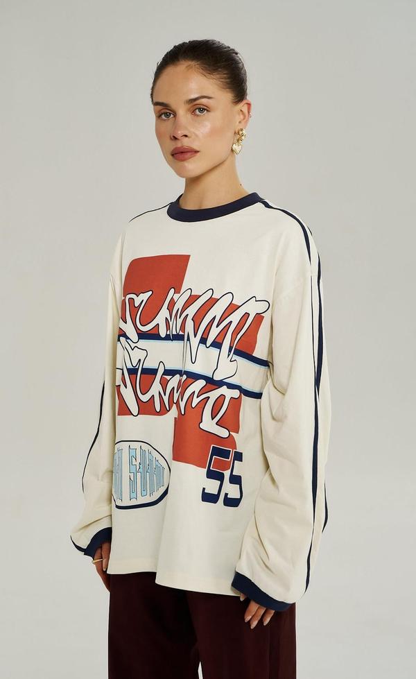 Bleu 55 Long Sleeve Tee