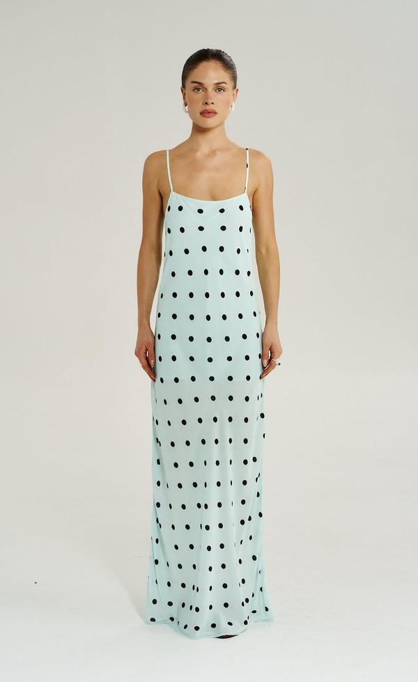 Luna Maxi Dress - Pinot Drops