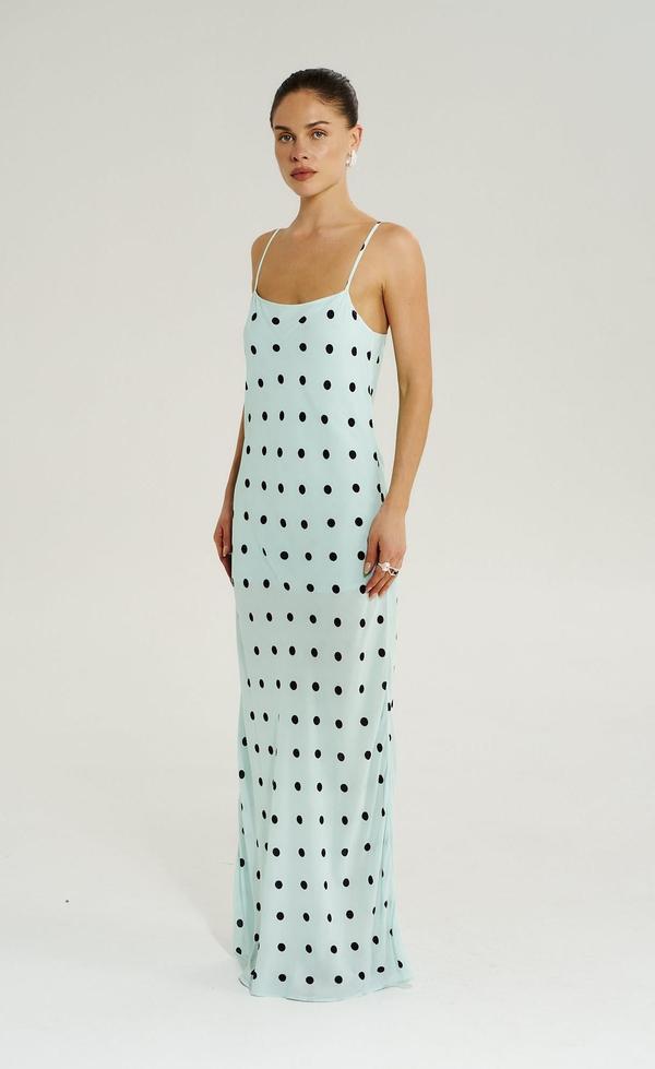 Luna Maxi Dress - Pinot Drops