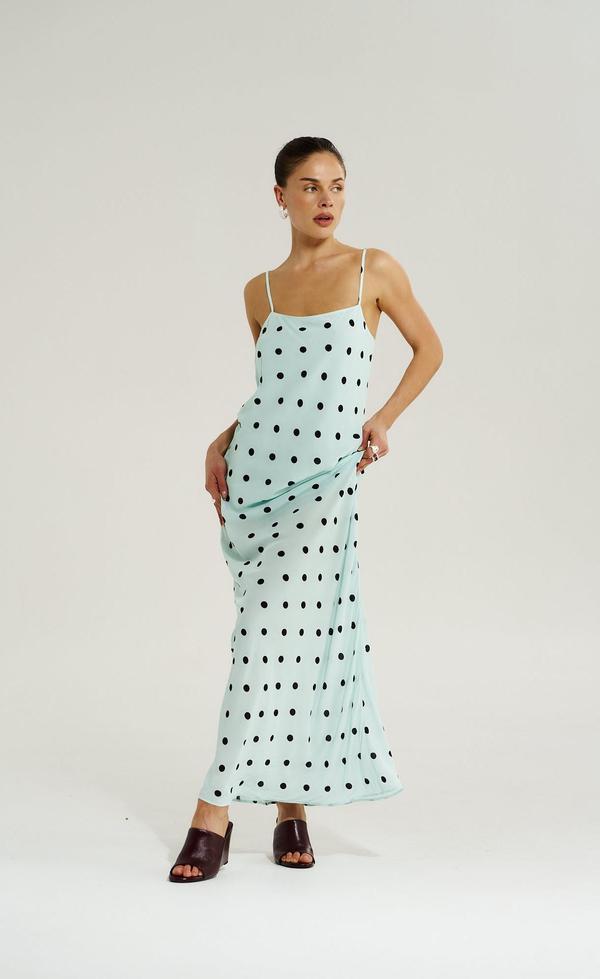 Luna Maxi Dress - Pinot Drops