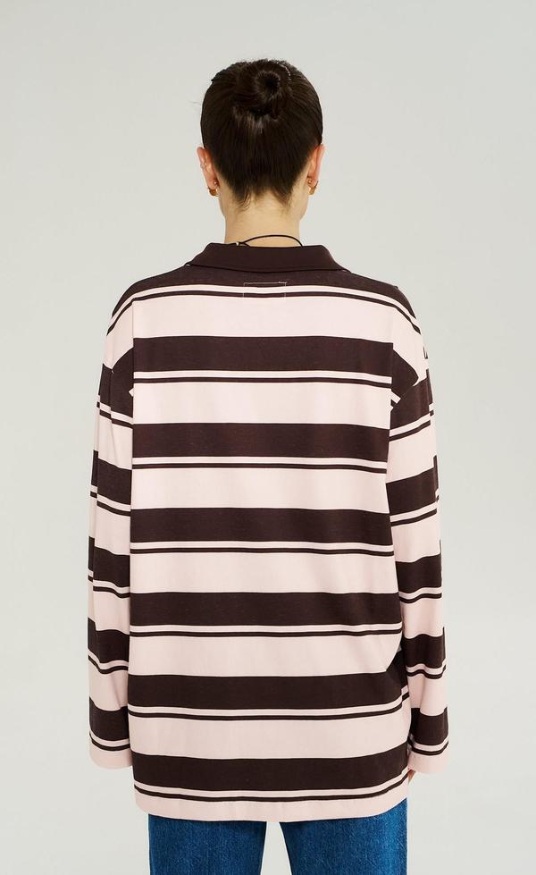 Long Sleeve Polo Top