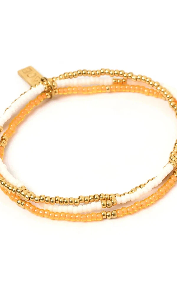 Sunny Bracelet Set - Passionfruit