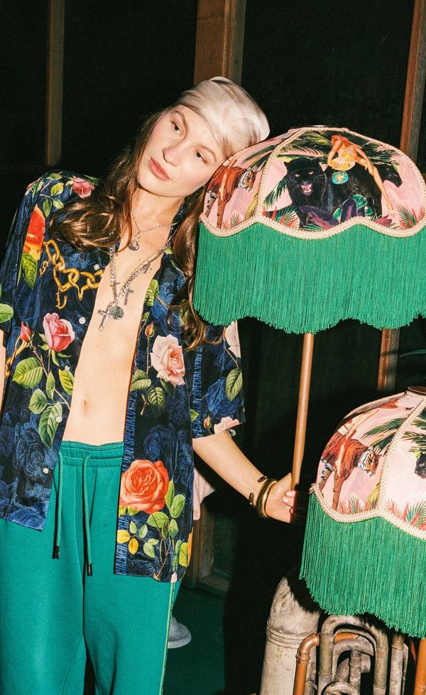 Chains and Roses Resort Shirt