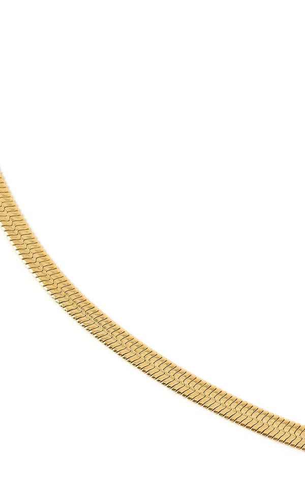 Sylvia Gold Snake Chain Necklace