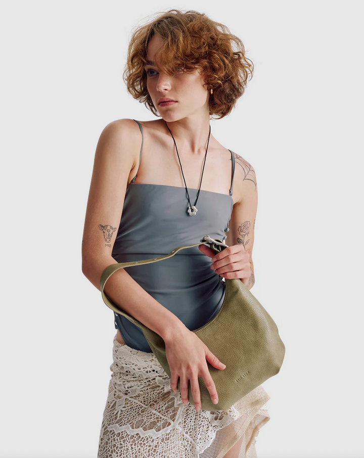 Everyday Croissant Bag - Olive