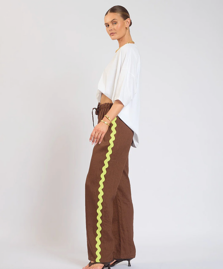 The Kimi Pants - Chocolate