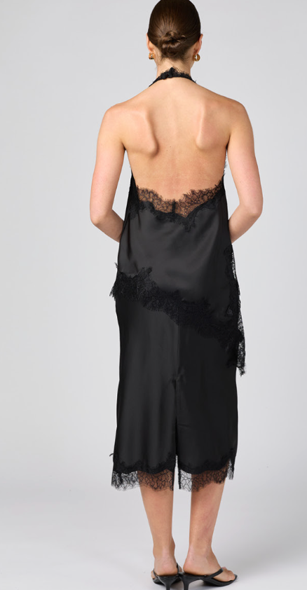 Lace Halter Neck Top