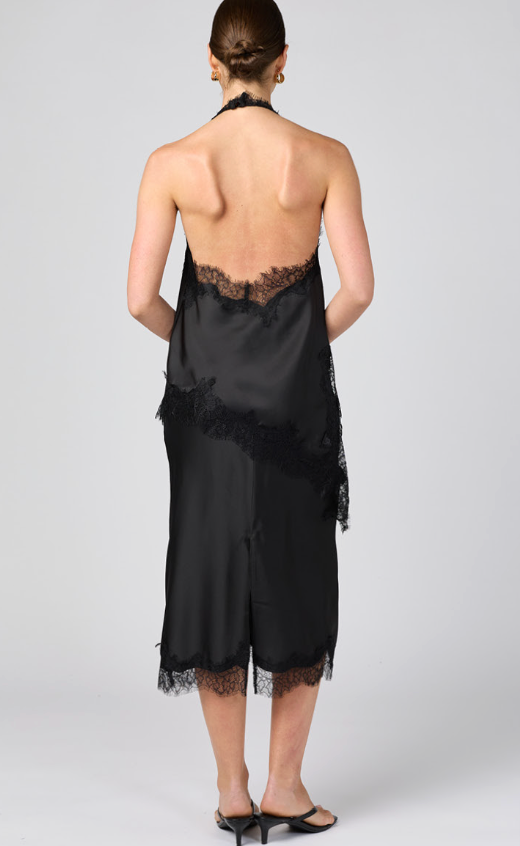 Lace Halter Neck Top