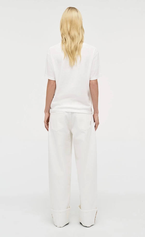 Nancy Barrel Jean - White