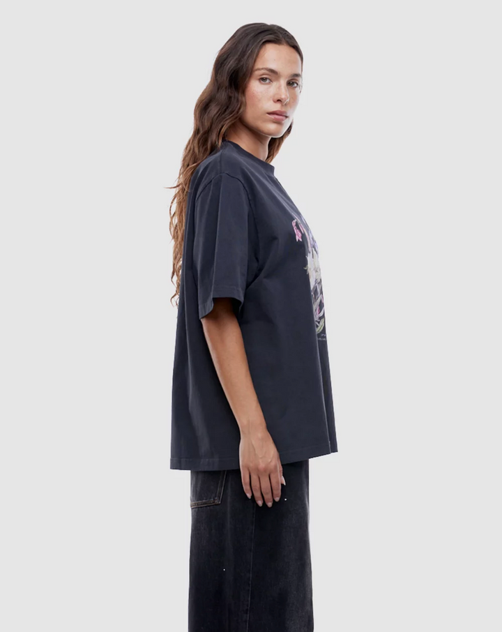 Bouquet Tee - Vintage Black