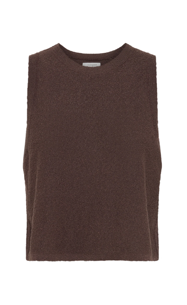 Zosia Knit Tank - Chocolate