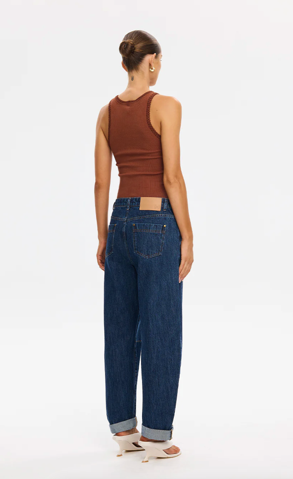 Tallulah Tank Top - Chocolate