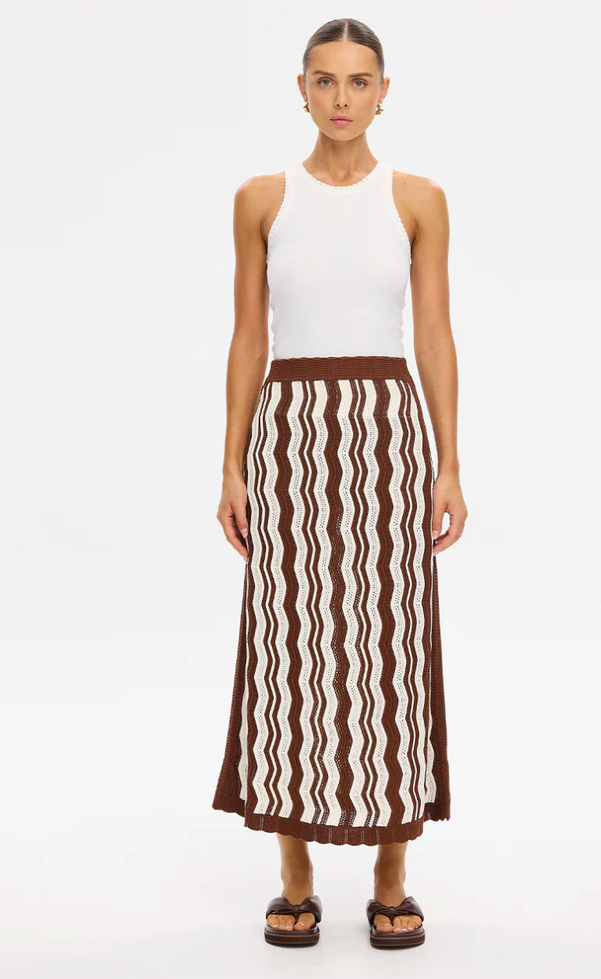 Sarah Knit Midi Skirt