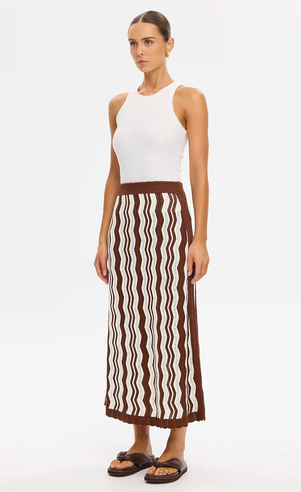 Sarah Knit Midi Skirt