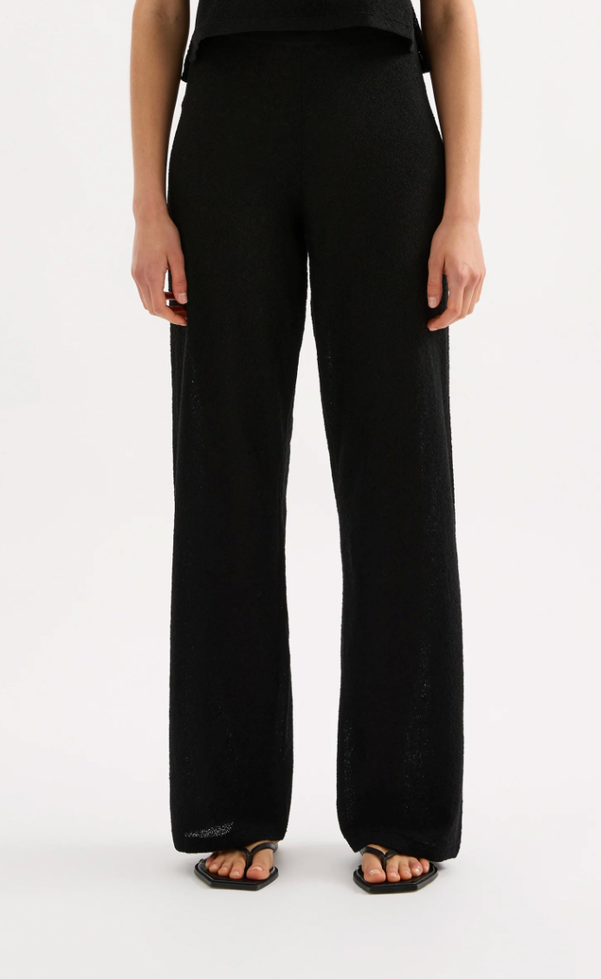 Zosia Knit Pant - Black