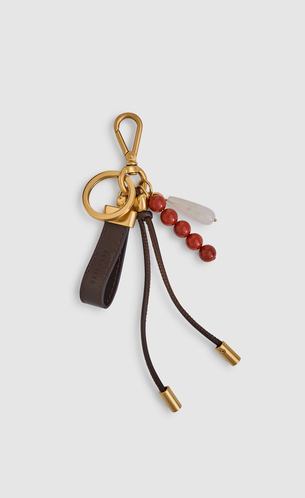 Fia Key Charm - Chocolate