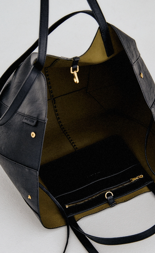 Reese Market Tote - Black
