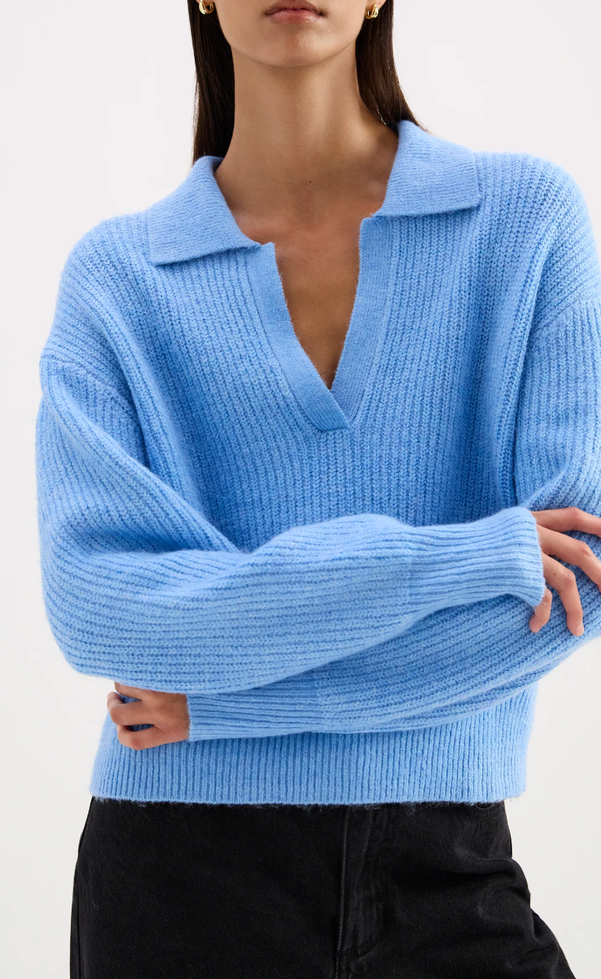 Coleen Rugby Knit - Horizon