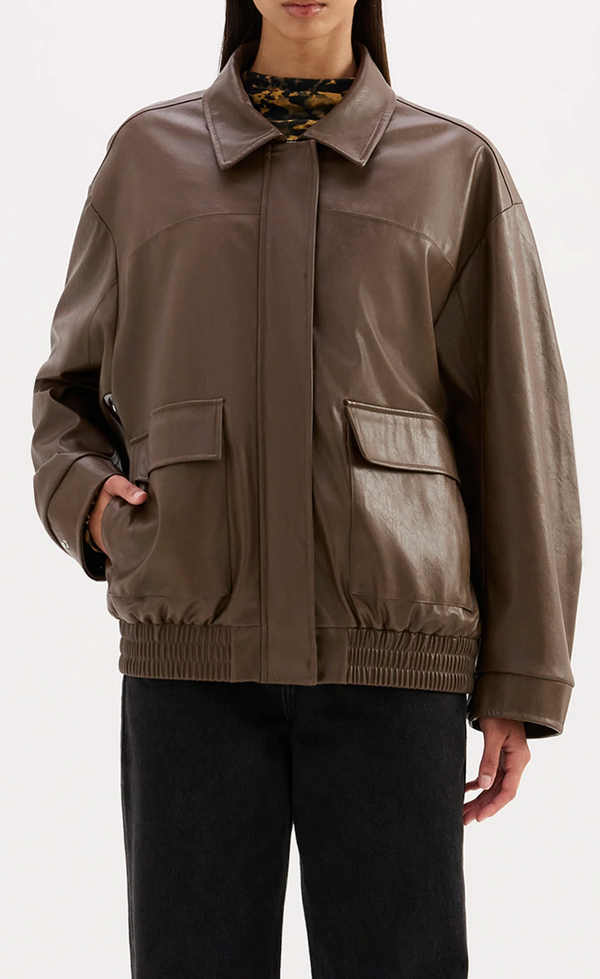 Lyla Vegan Leather Jacket