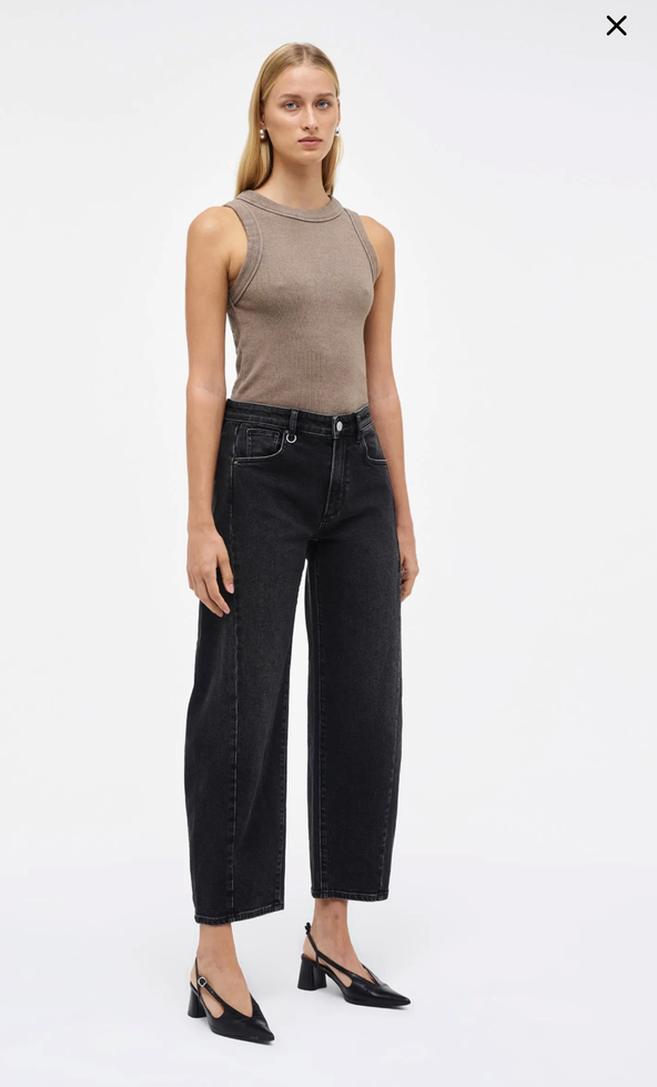 Amber Barrel - Wanted Washed Black