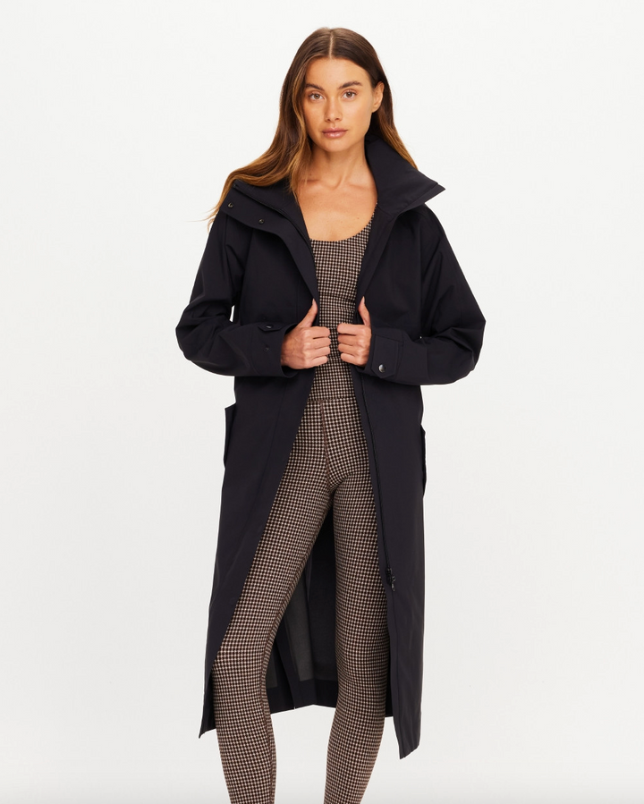 James Hooded Trench Coat