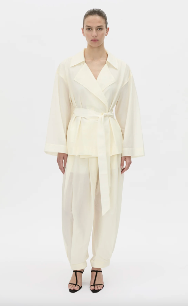 Rhia Sheer Crop Trench
