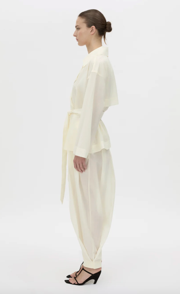 Rhia Sheer Crop Trench