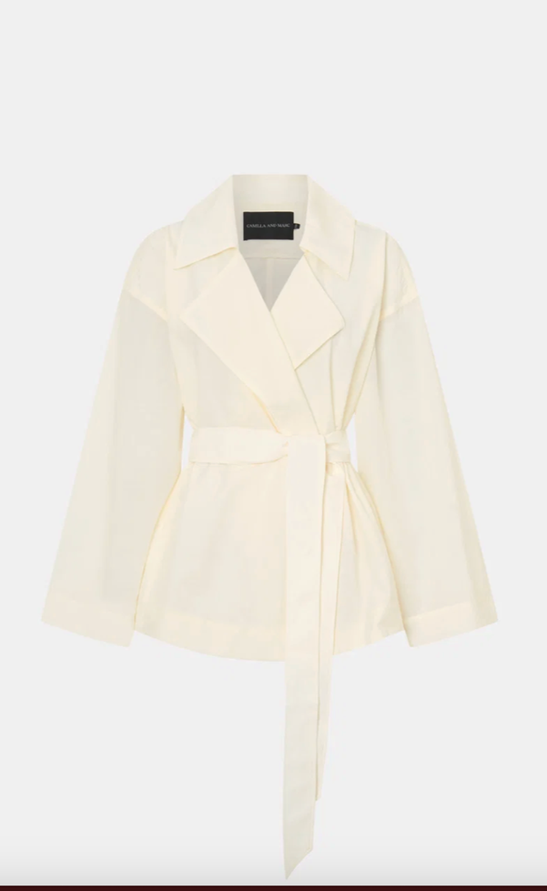 Rhia Sheer Crop Trench